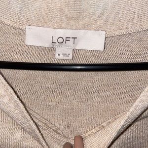 LOFT Button Neck Tunic